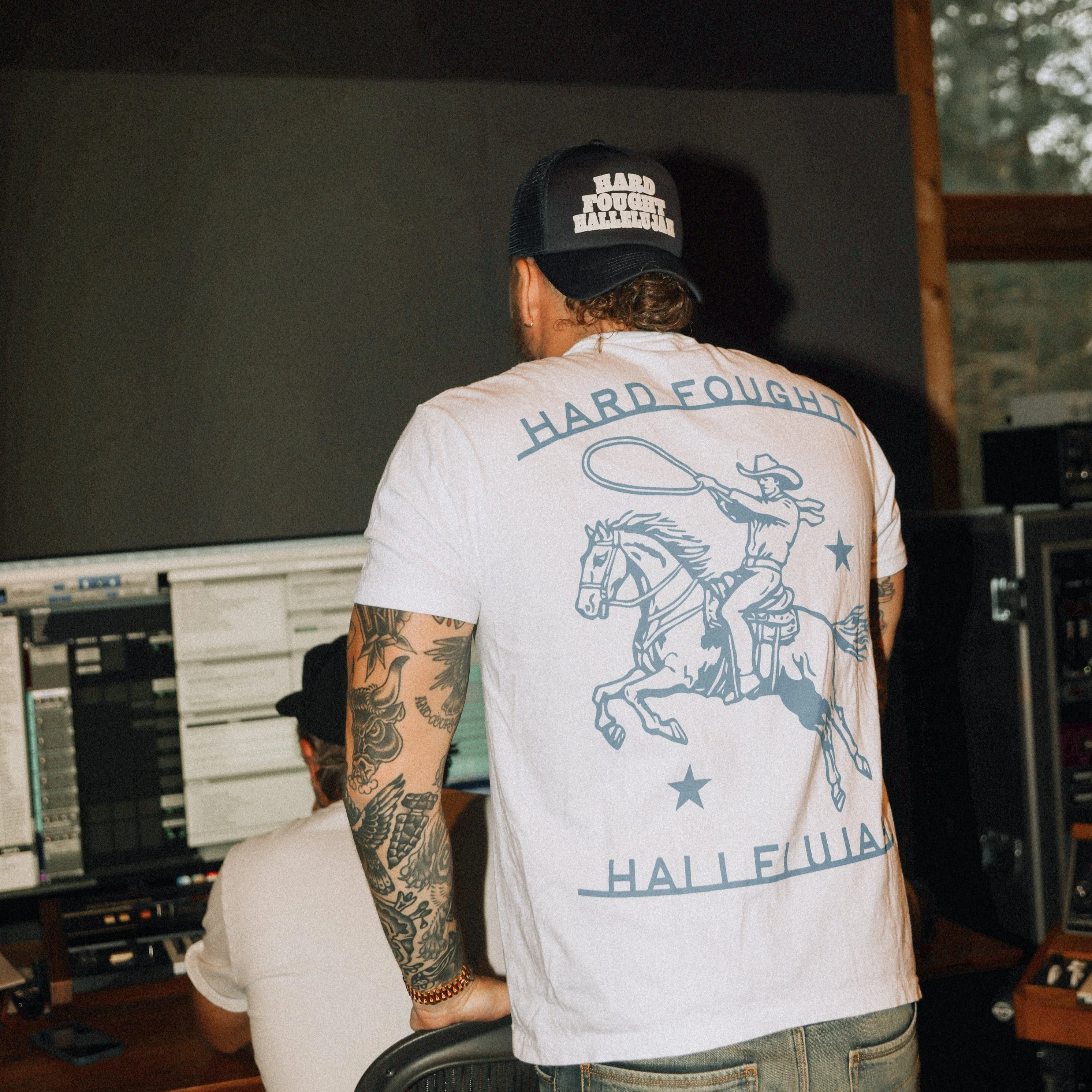 HFH Stacked Trucker Hat - Image 4
