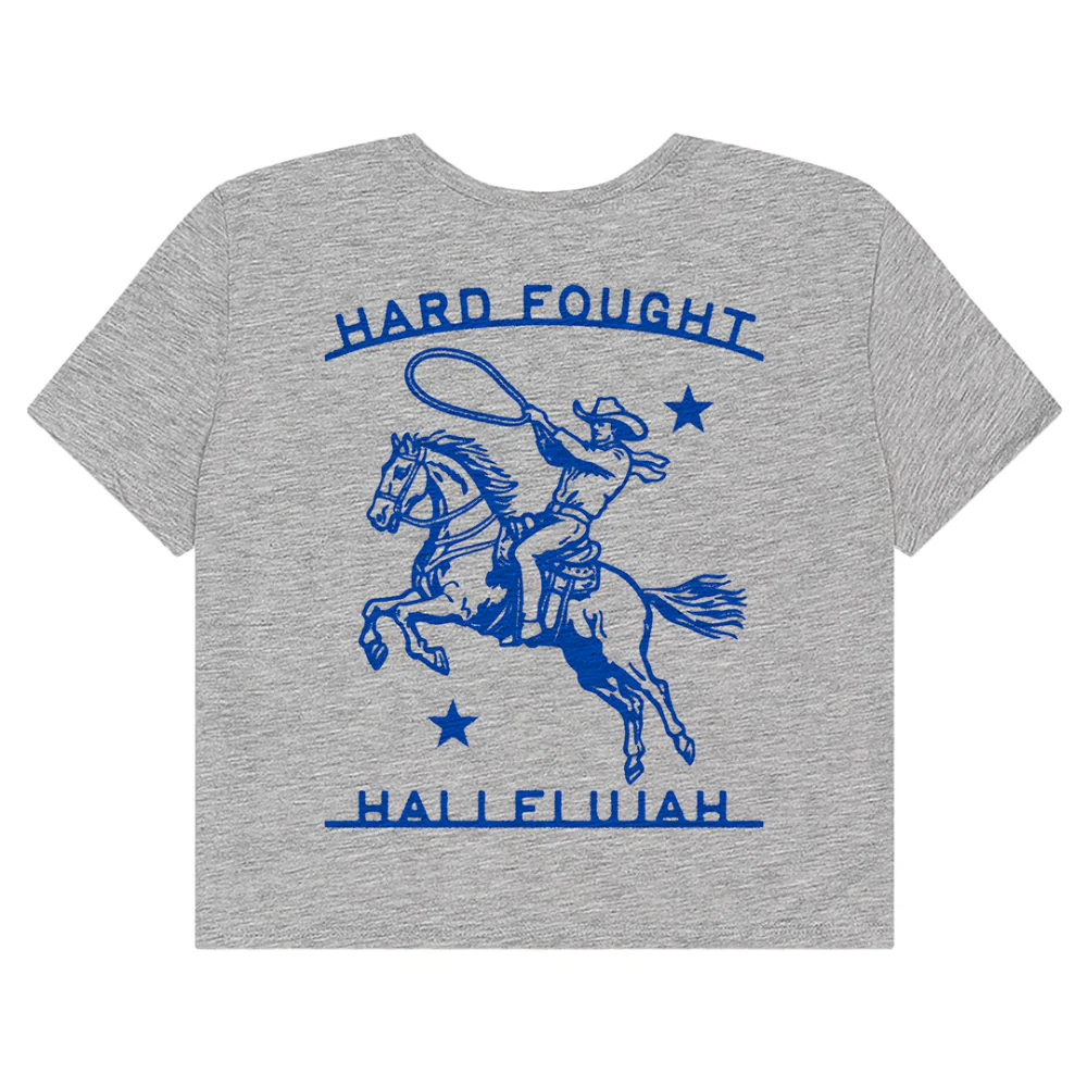 The Lone Rider Women's Cropped Tee - Image 3